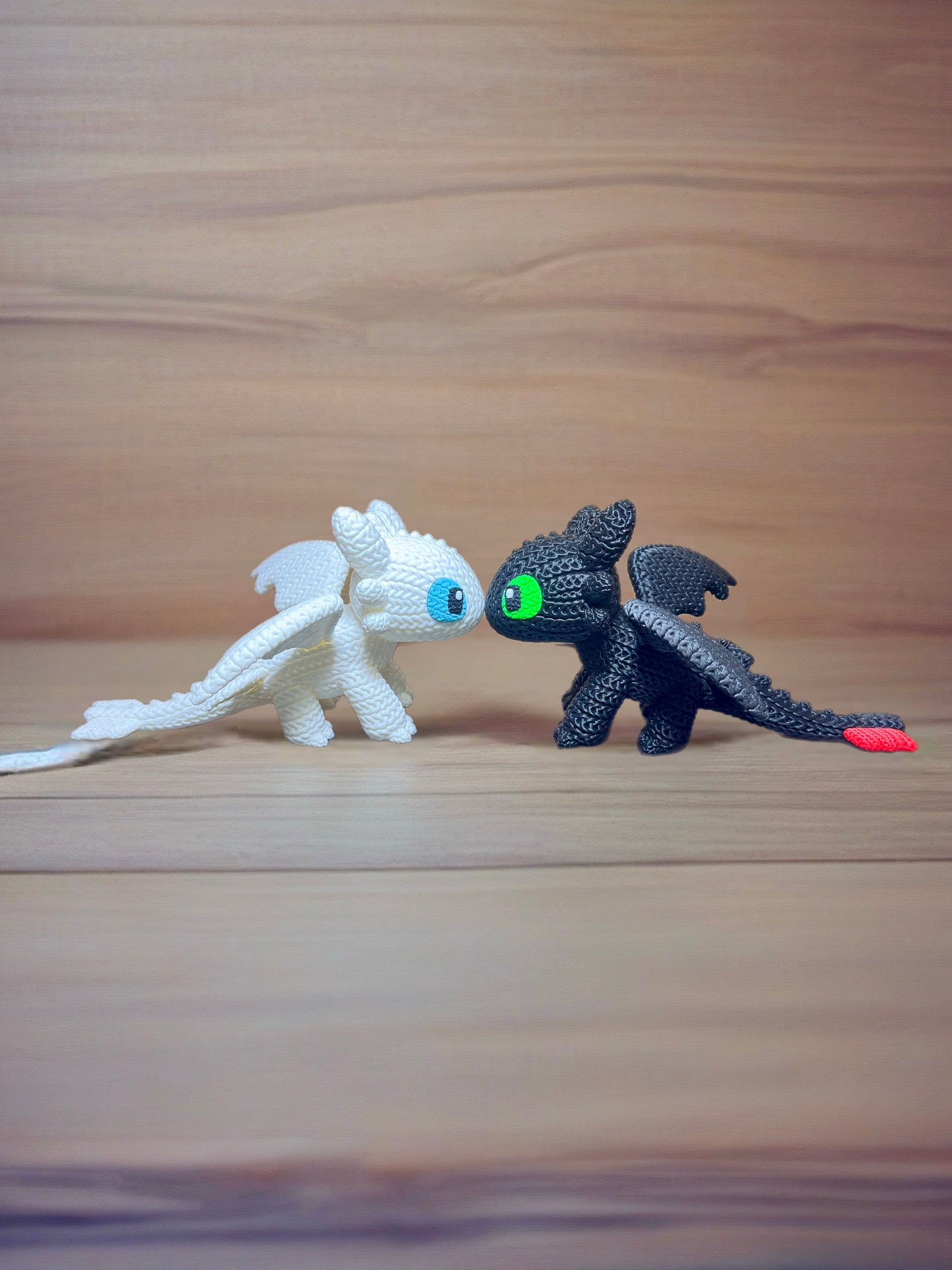 Toothless and Light Fury