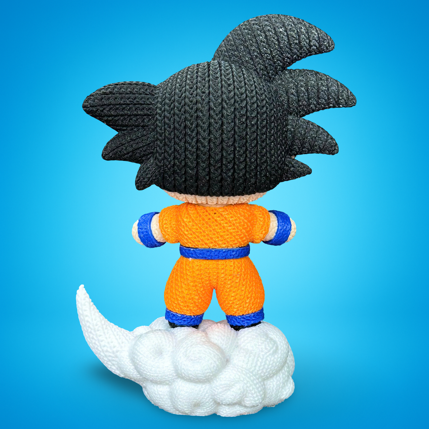 Goku tejido a crochet