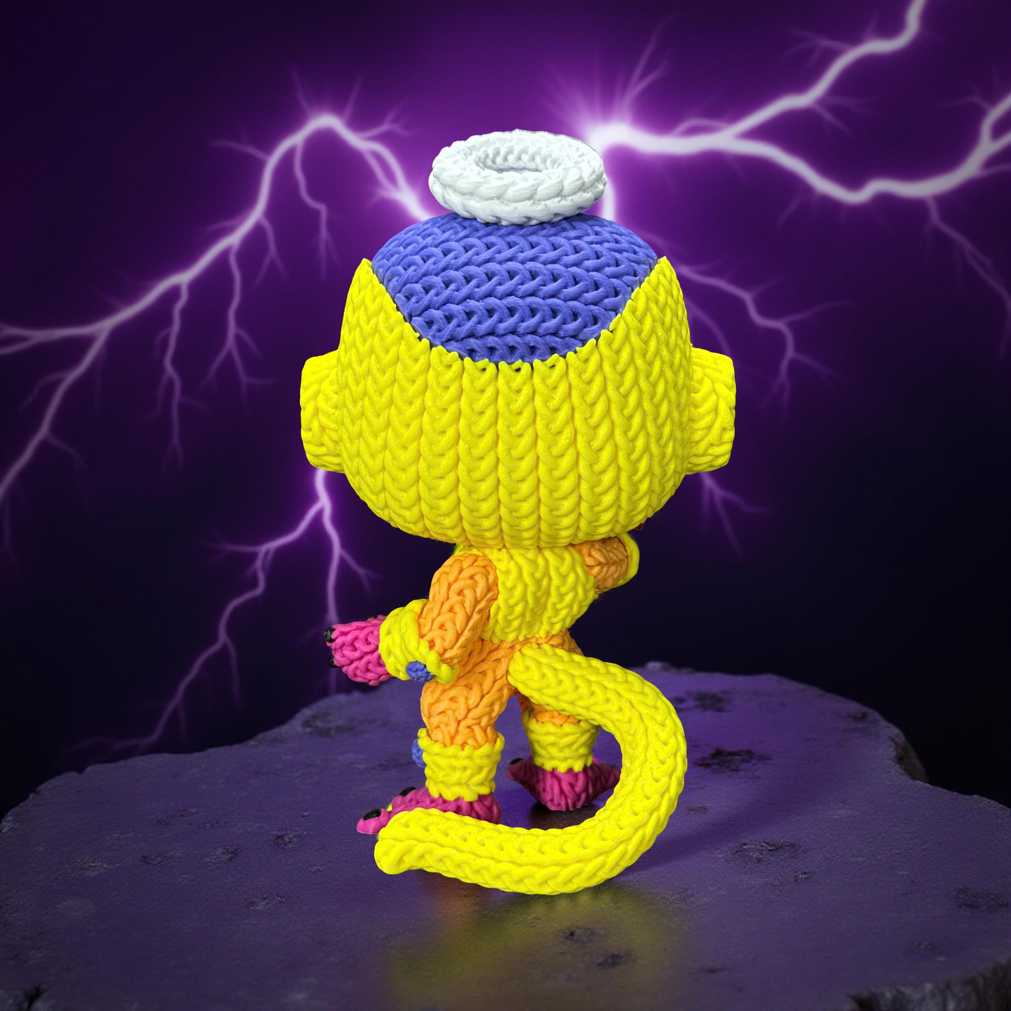 Golden Frieza Knitted