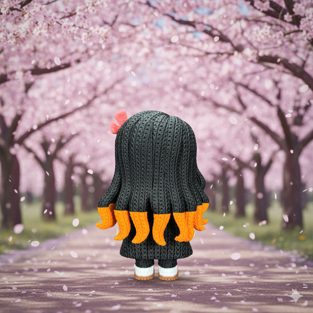 Nezuko knitted
