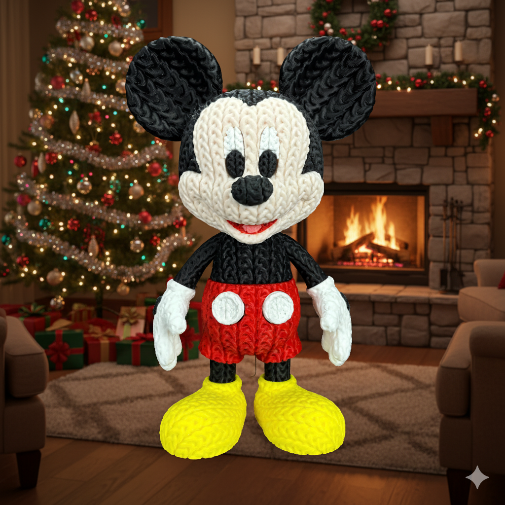 Mickey and friends