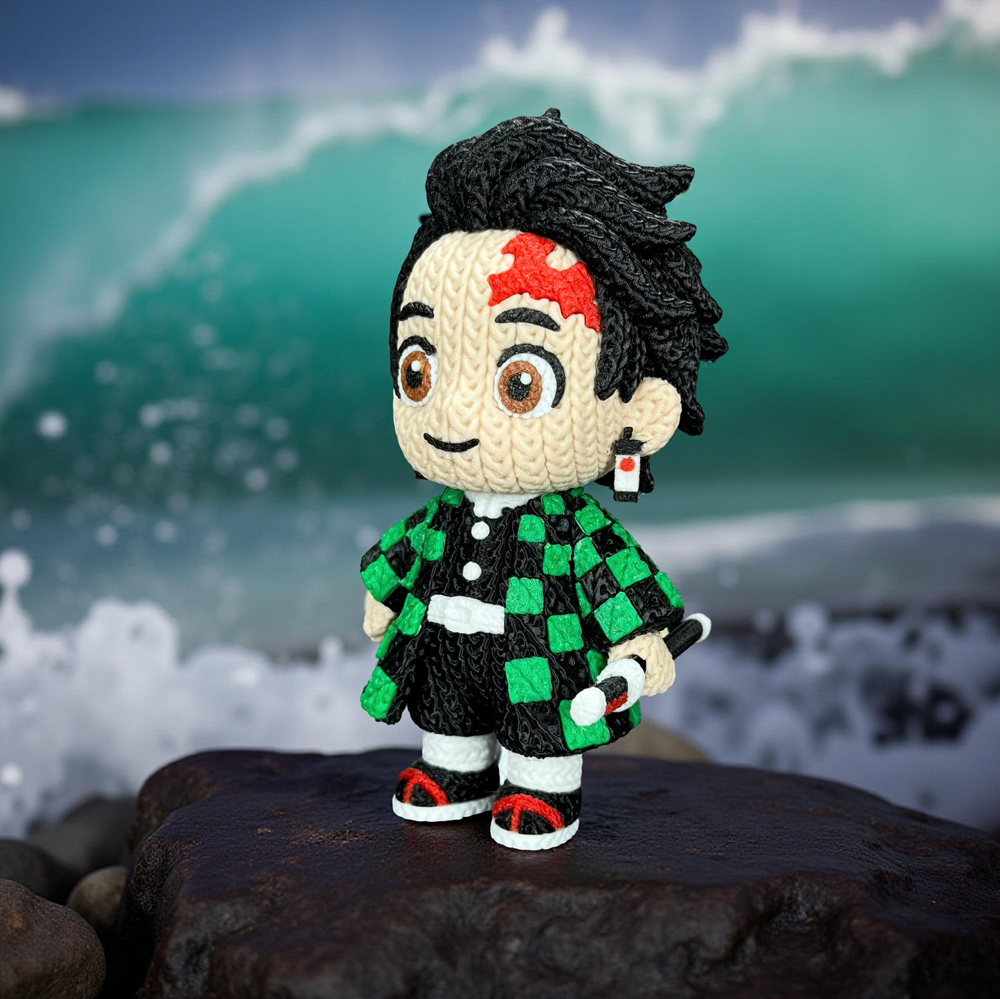 Tanjiro Knitted Crochet