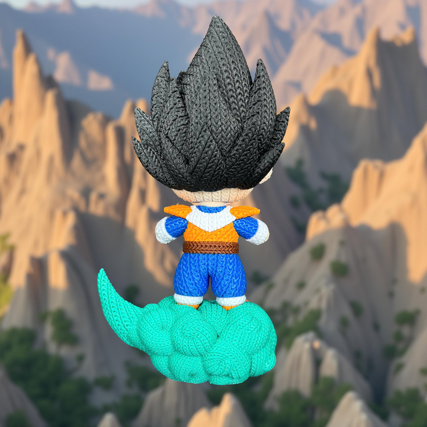 Vegeta Knitted Crochet