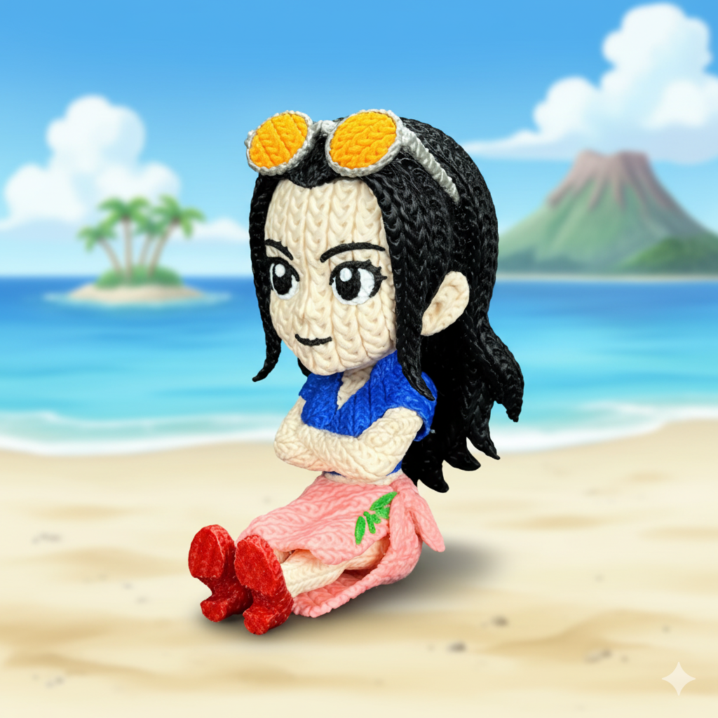 Nico Robin Knitted Crochet