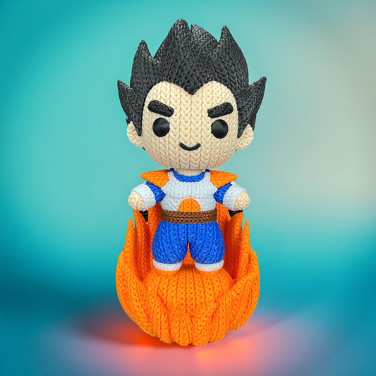 Vegeta Tejido a Crochet 