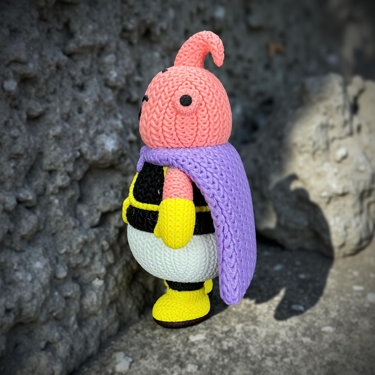 Fat Buu tejido a crochet