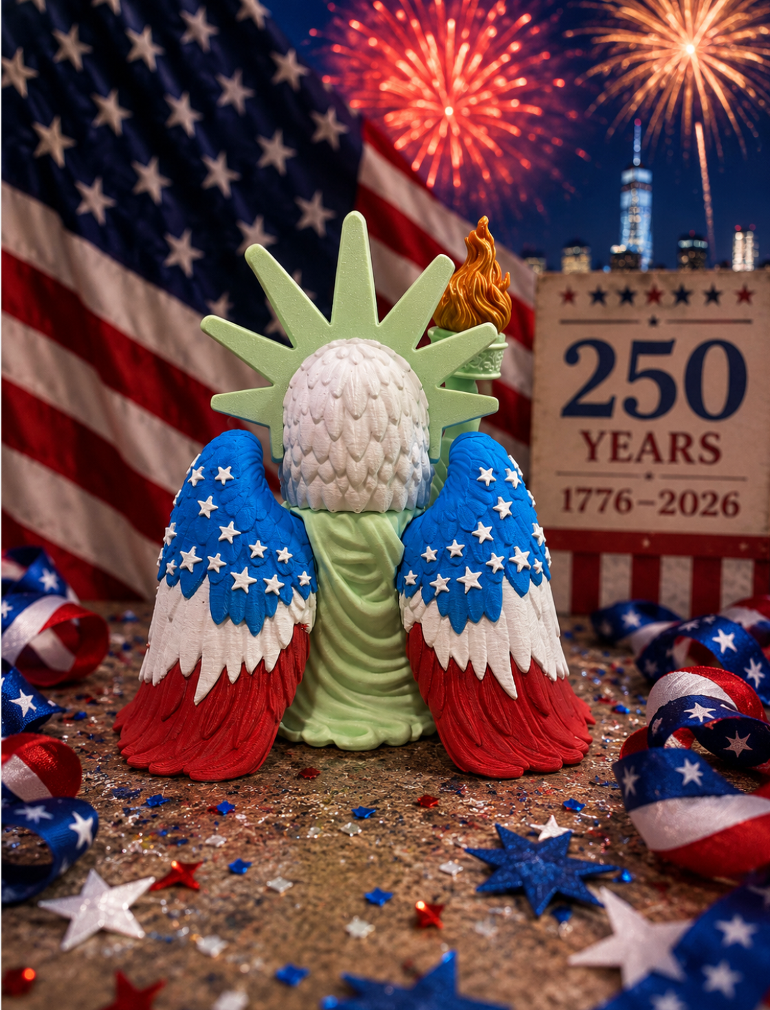 Liberty Eagle – Patriotic Edition 🇺🇸🦅
