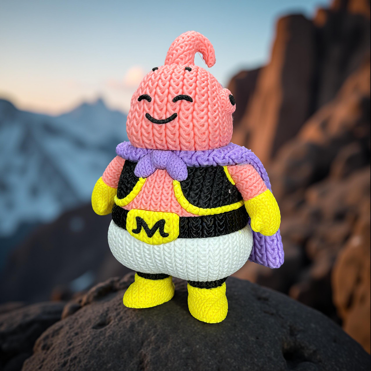 Fat Buu tejido a crochet