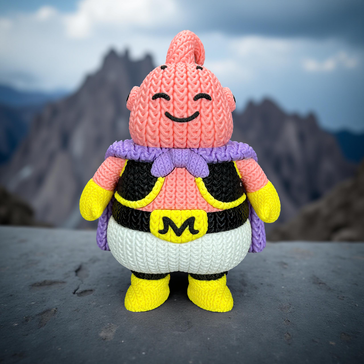Fat Buu tejido a crochet