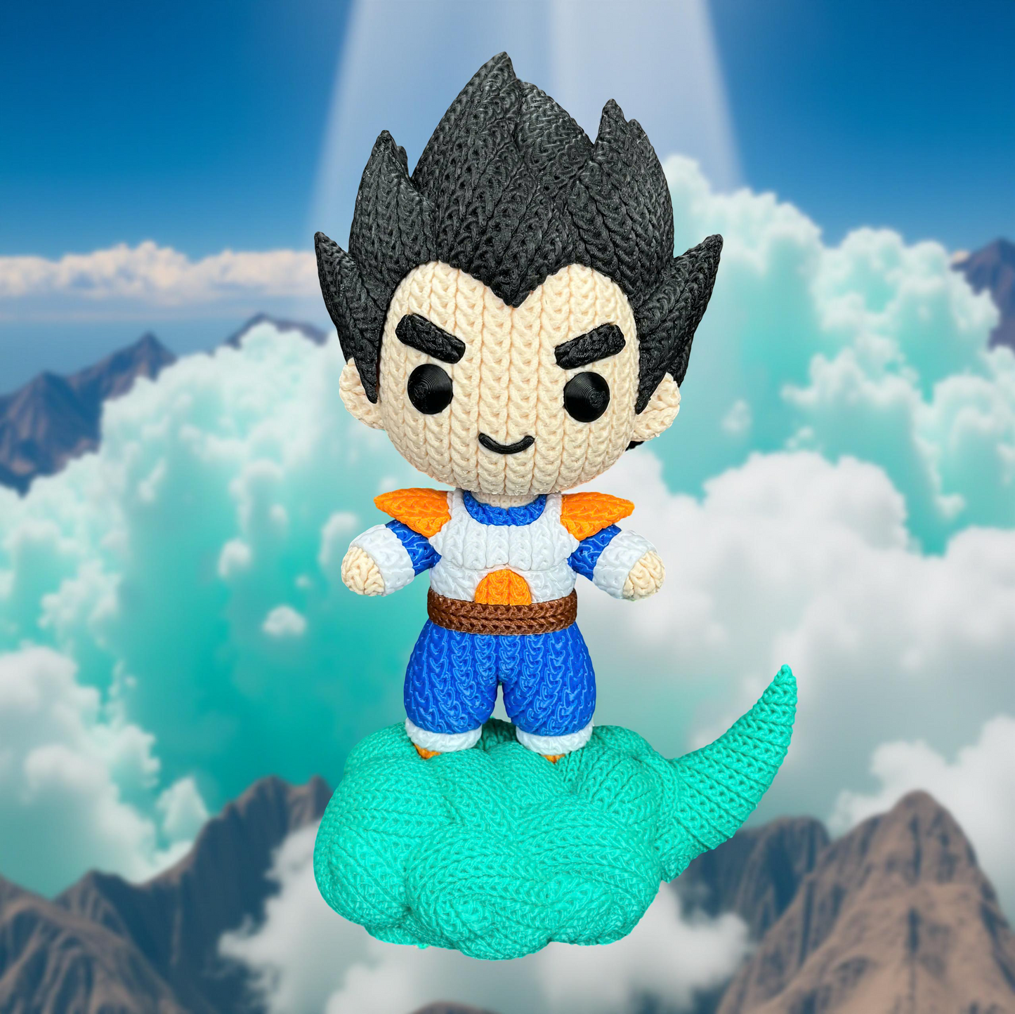 Vegeta Knitted Crochet