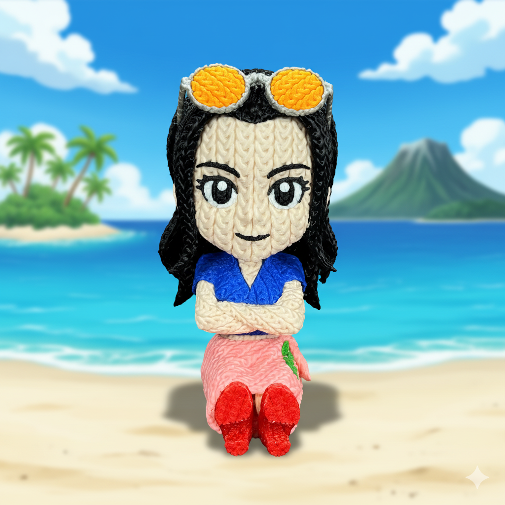 Nico Robin Knitted Crochet