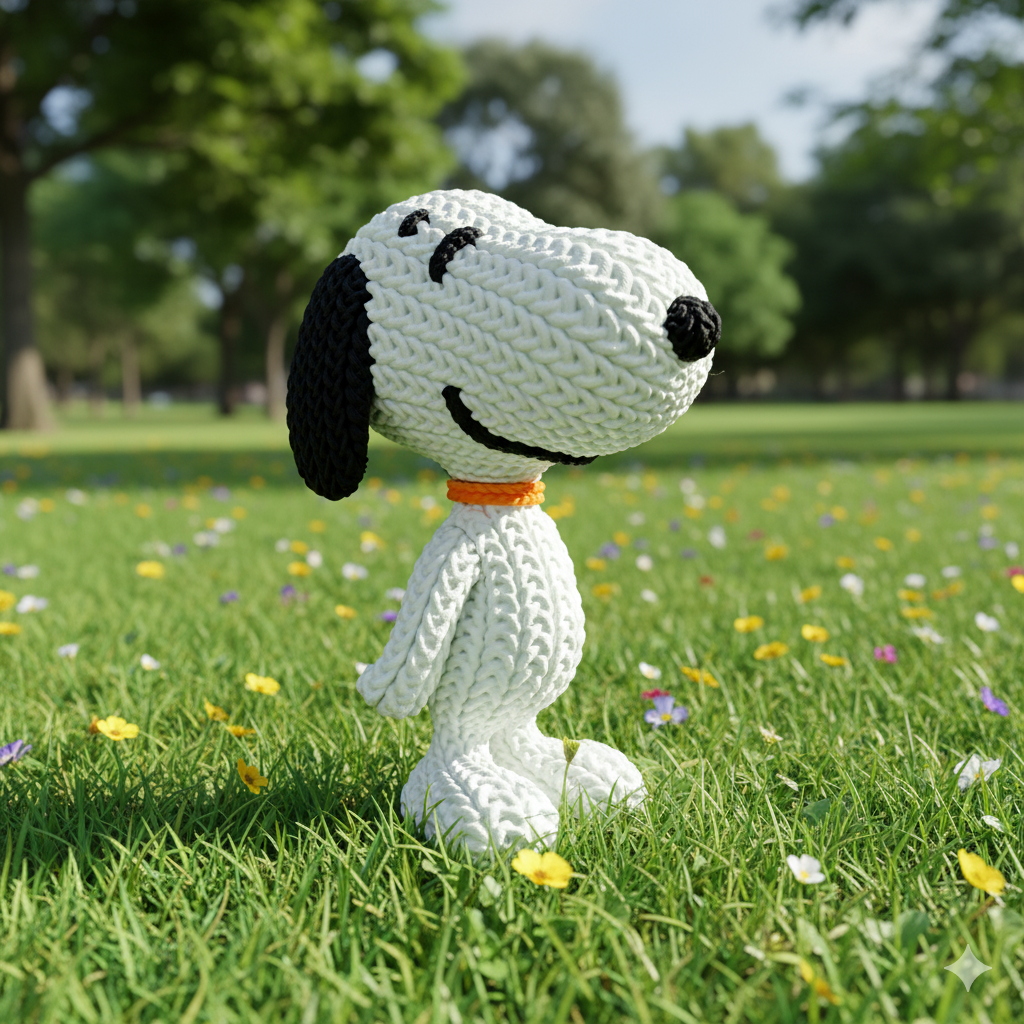Snoopy Knitted