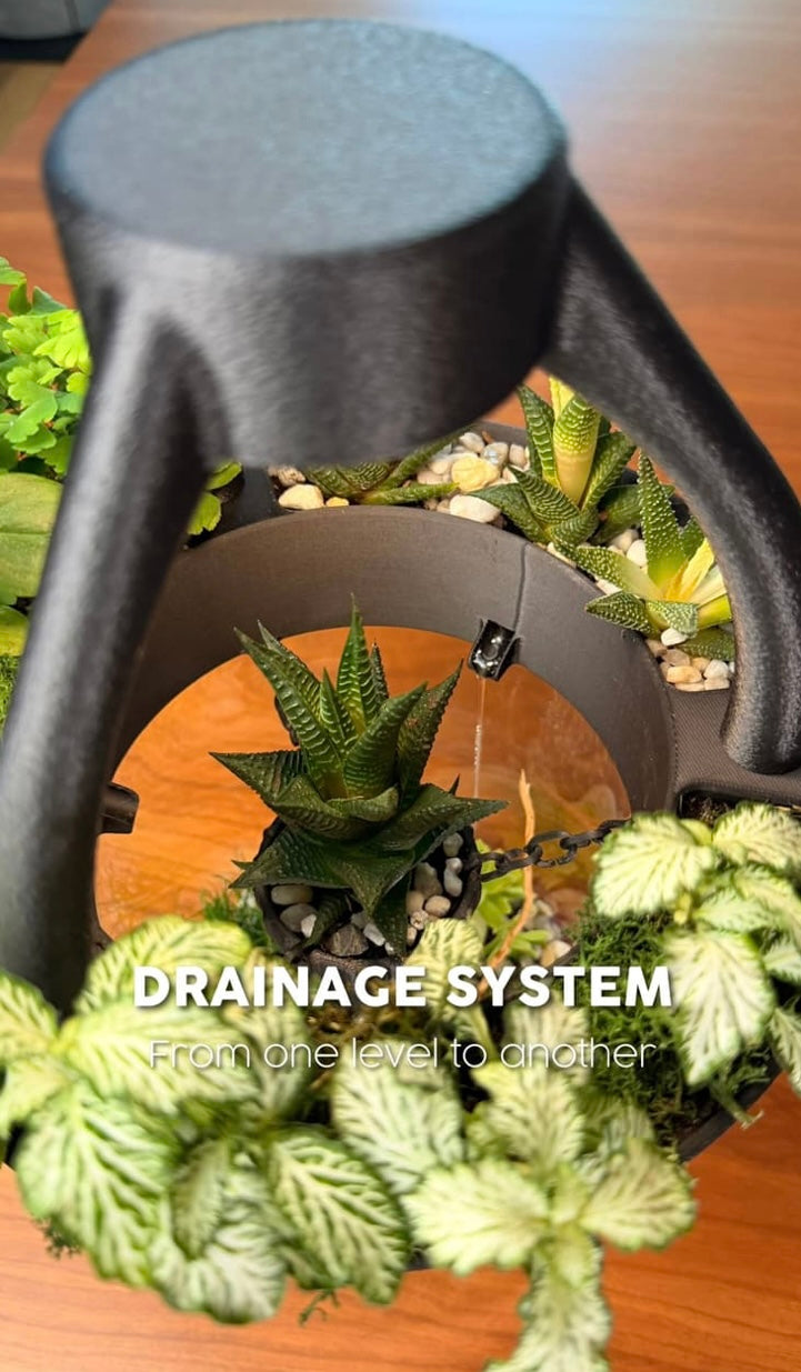 3COSYSTEM™ – Modular 3-Tier Terrarium Planter