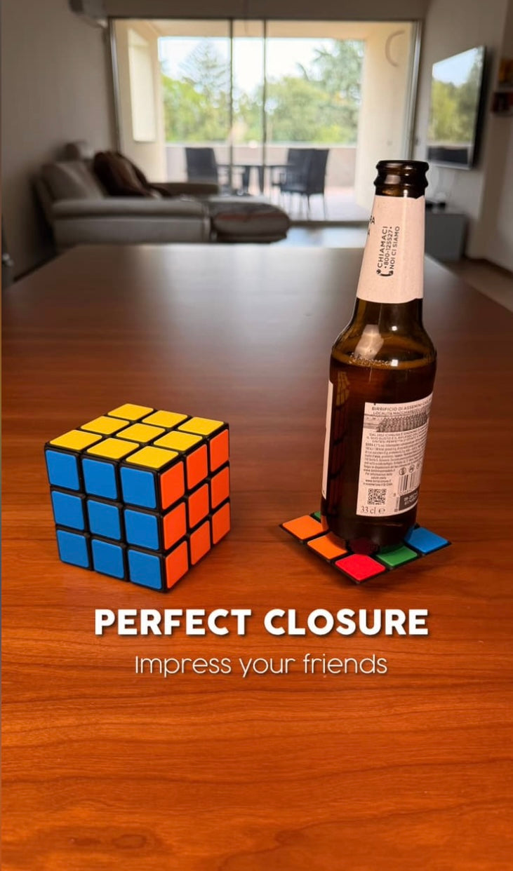 CUBIK COASTER | Puzzle Cube Coaster