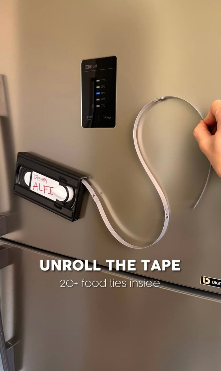 REWIND | MAGNETIC VIDEOTAPE BAG
SEALER