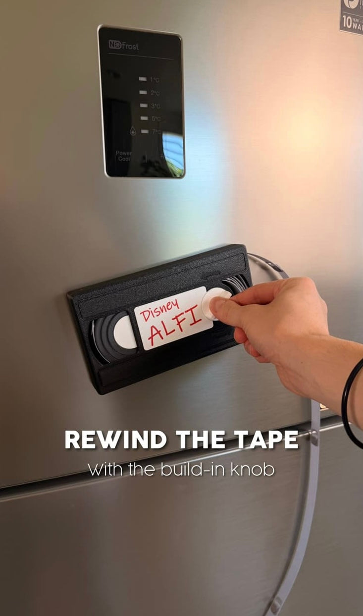 REWIND | MAGNETIC VIDEOTAPE BAG
SEALER