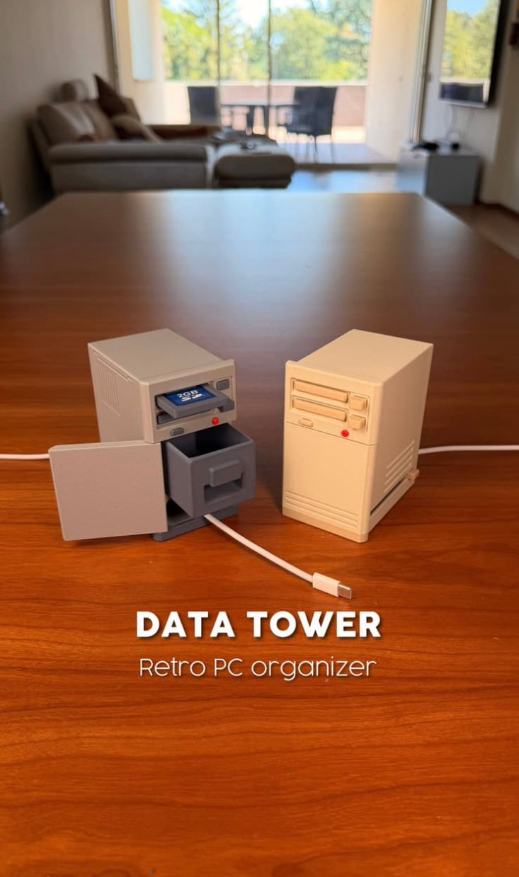 DATA TOWER | RETRO PC ORGANIZER
