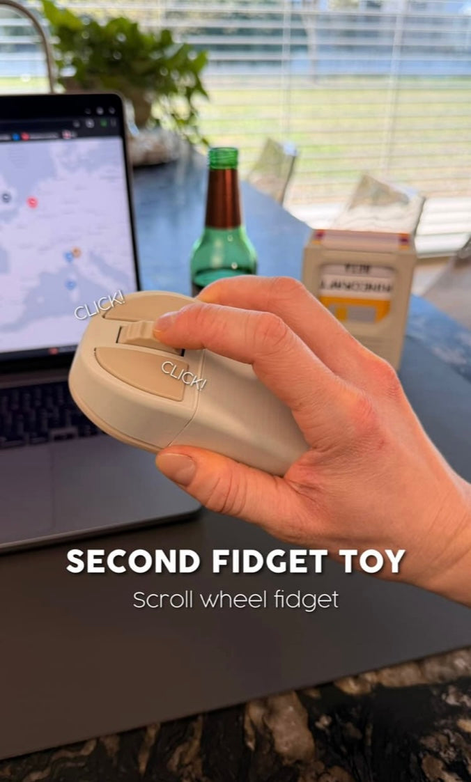 Mouse fidget bottle opener