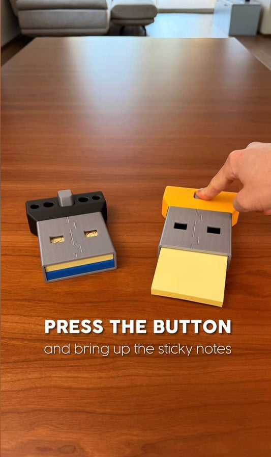 USB Note Sticky Holder 📋