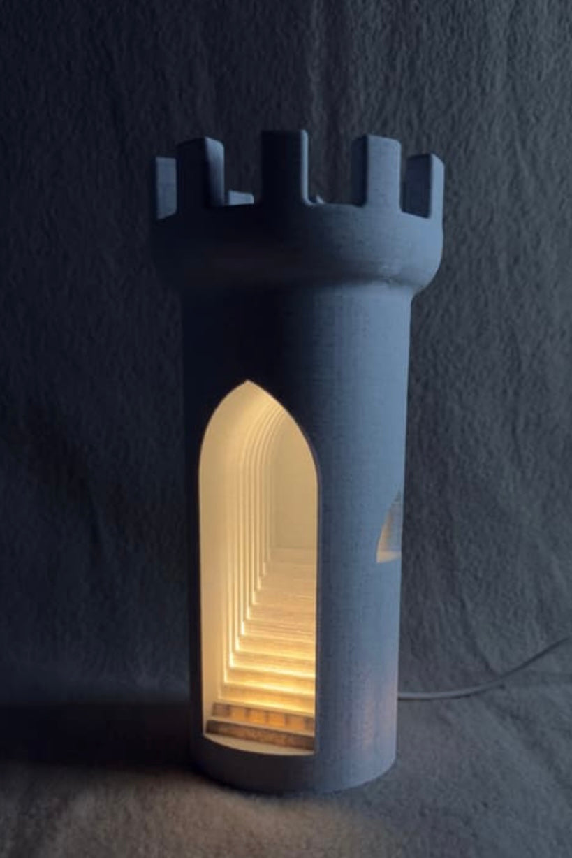 Aurora Tower Jewelry Lamp & Organizer