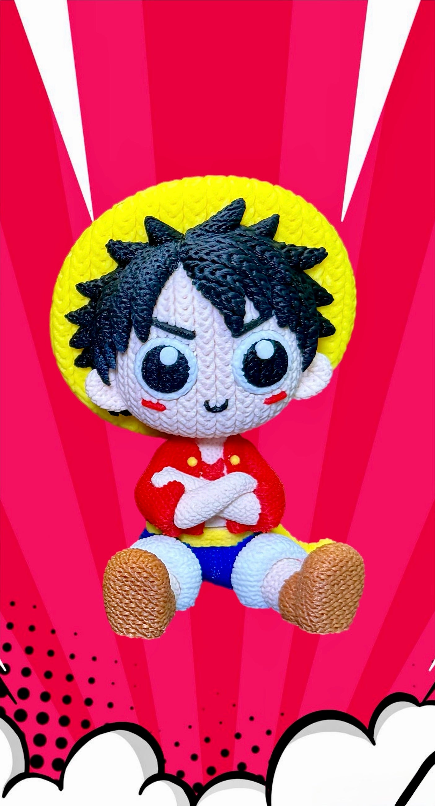 Luffy Knitted Crochet