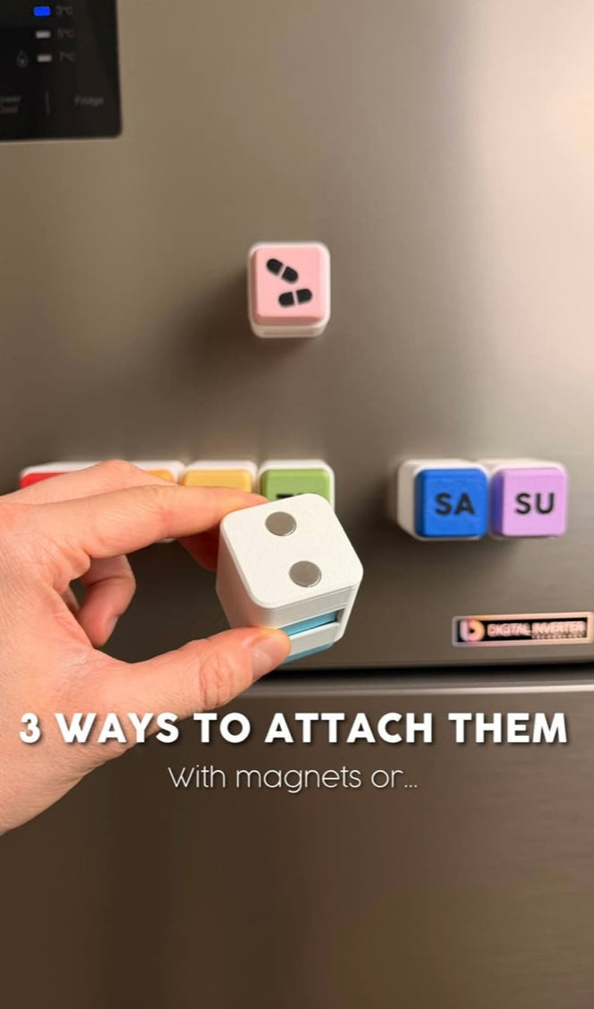 Pill click dispenser