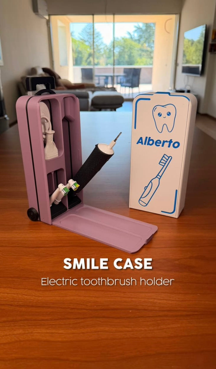 SMILE CASE | ELECTRIC TOOTHBRUSH
HOLDER