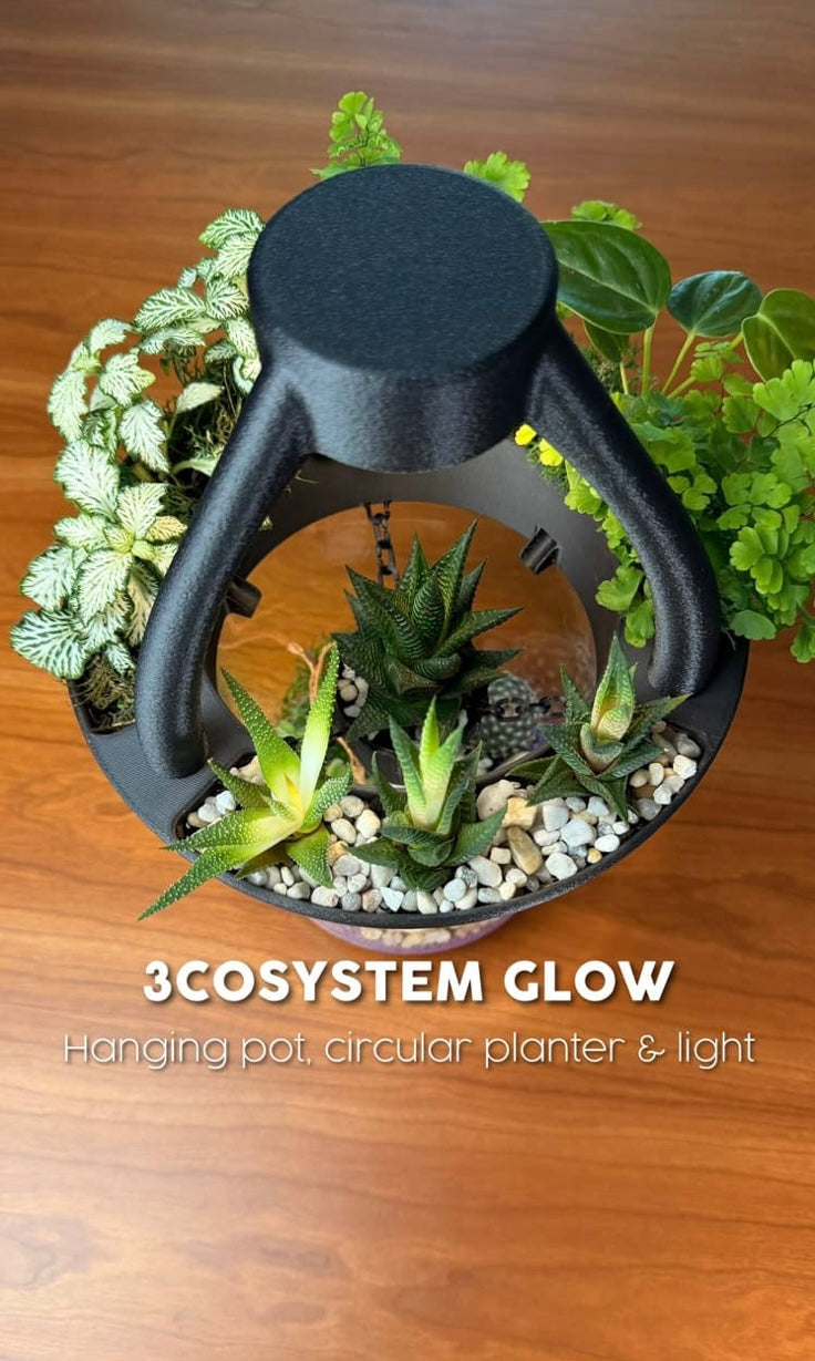 3COSYSTEM™ – Modular 3-Tier Terrarium Planter