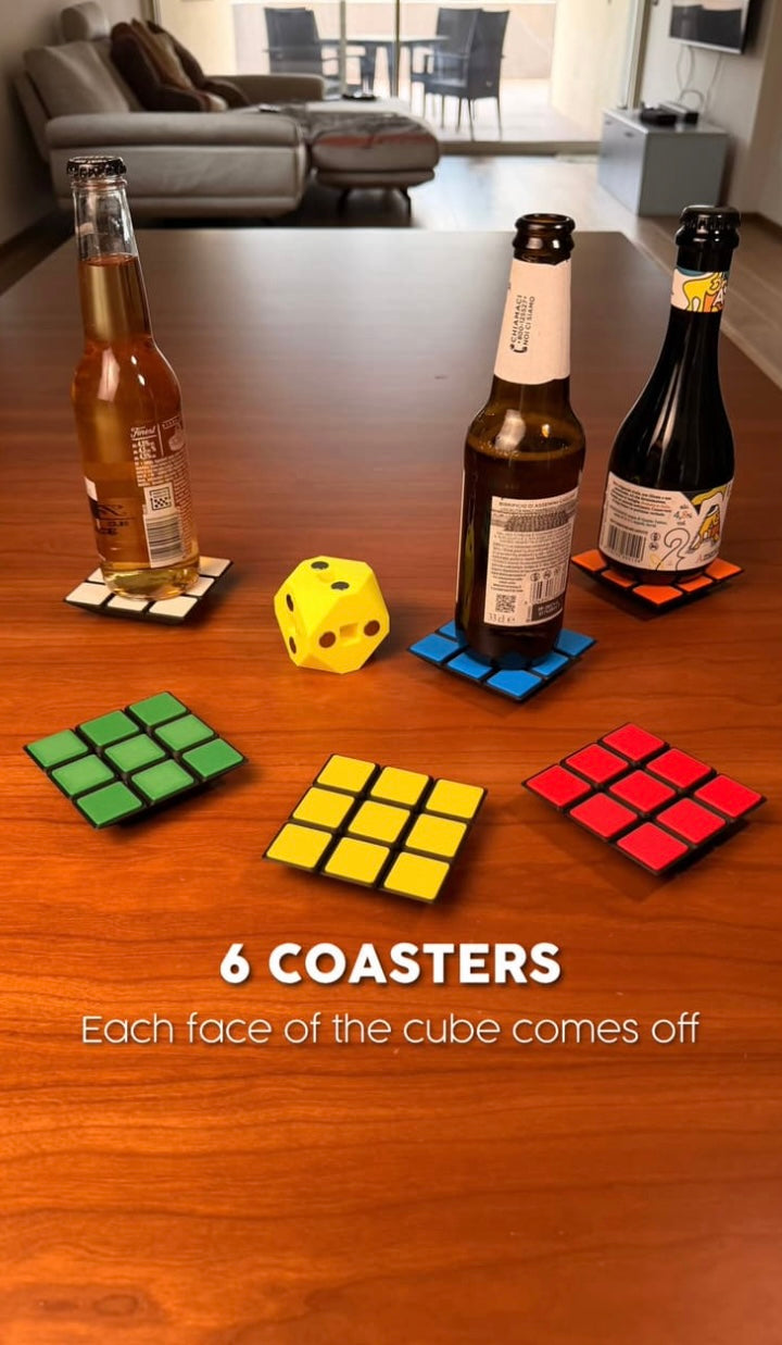 CUBIK COASTER | Puzzle Cube Coaster