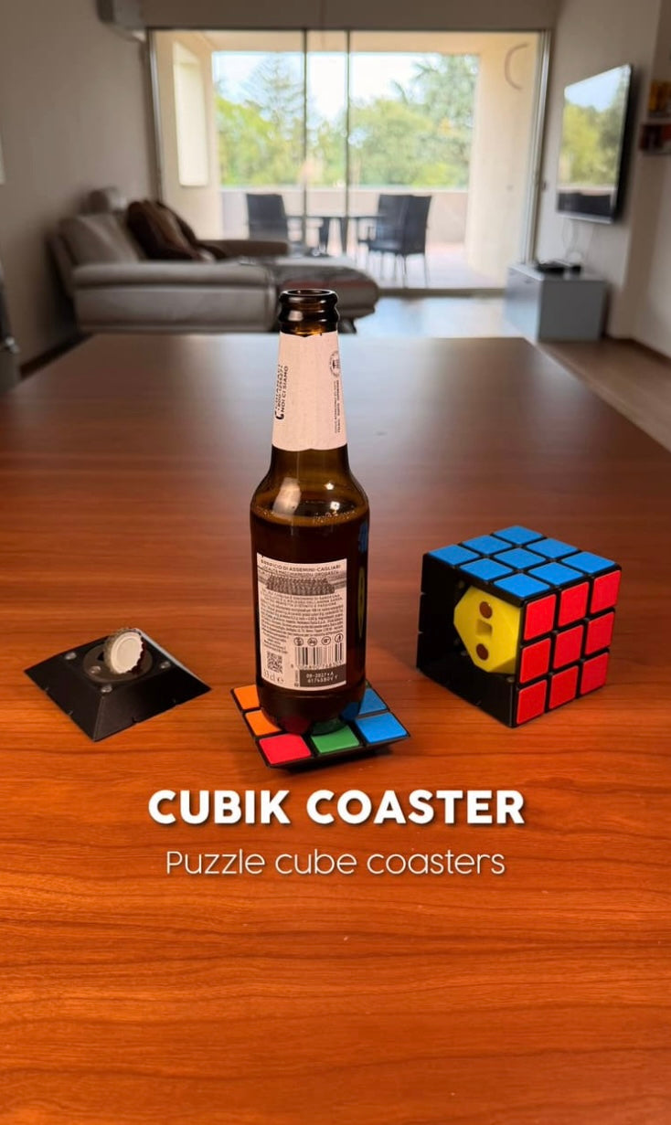 CUBIK COASTER | Puzzle Cube Coaster
