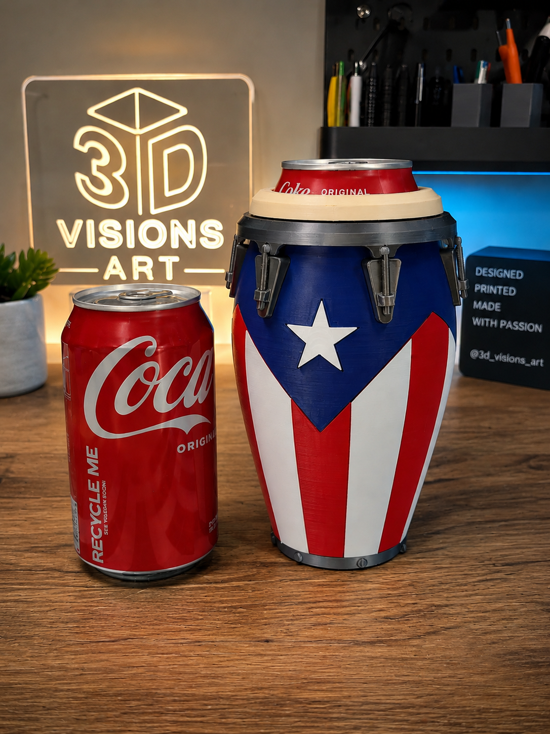 Conga Can Holder