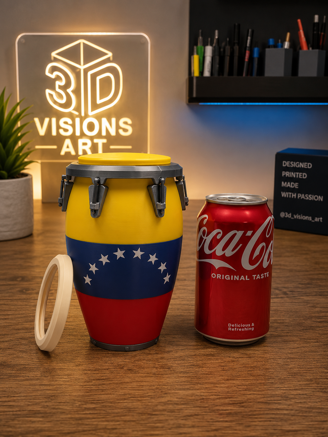 Conga Can Holder