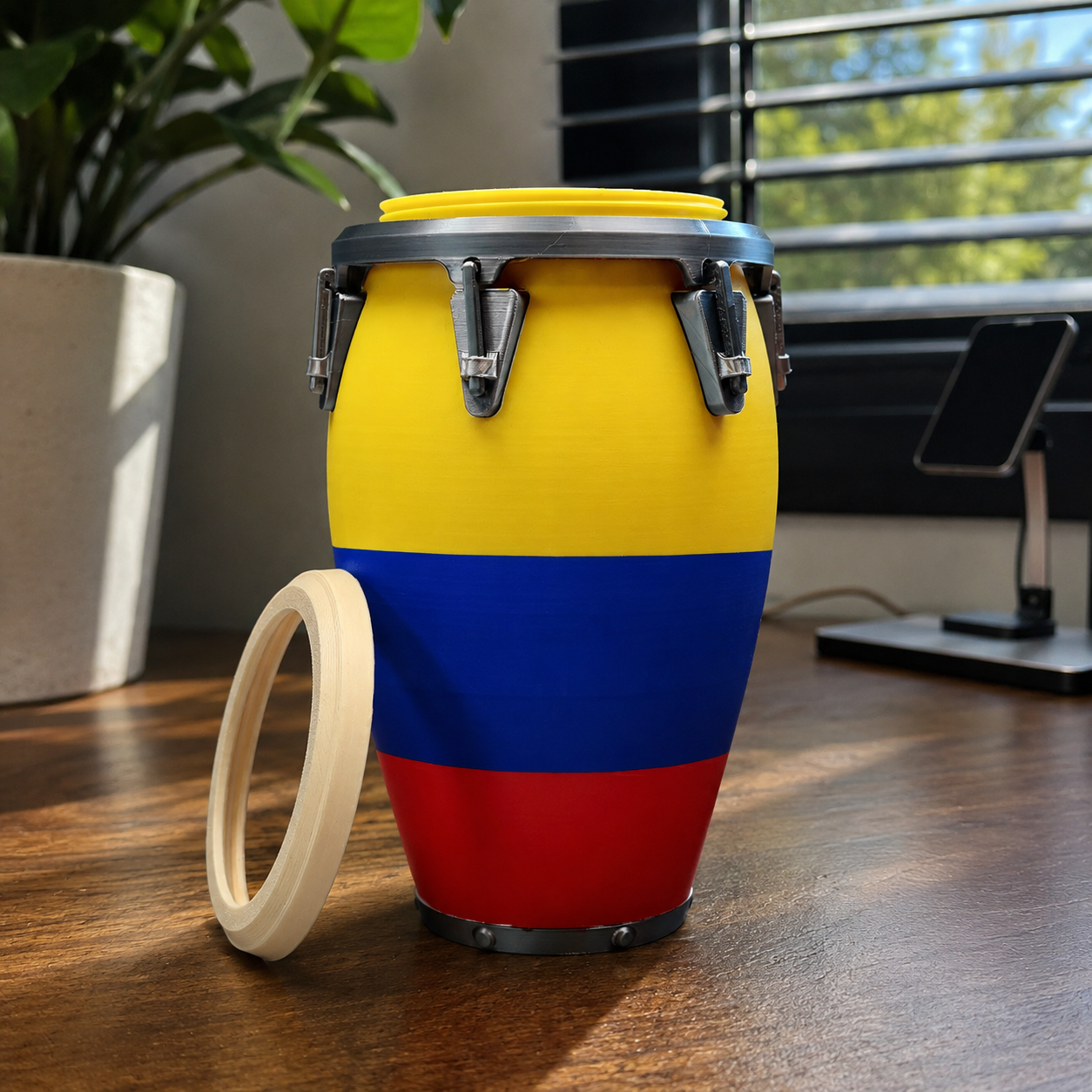 Conga Can Holder