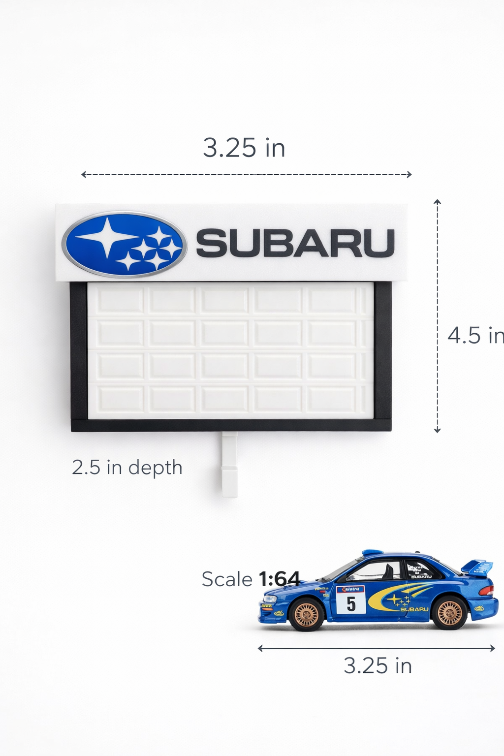 Subaru Garage Key Holder