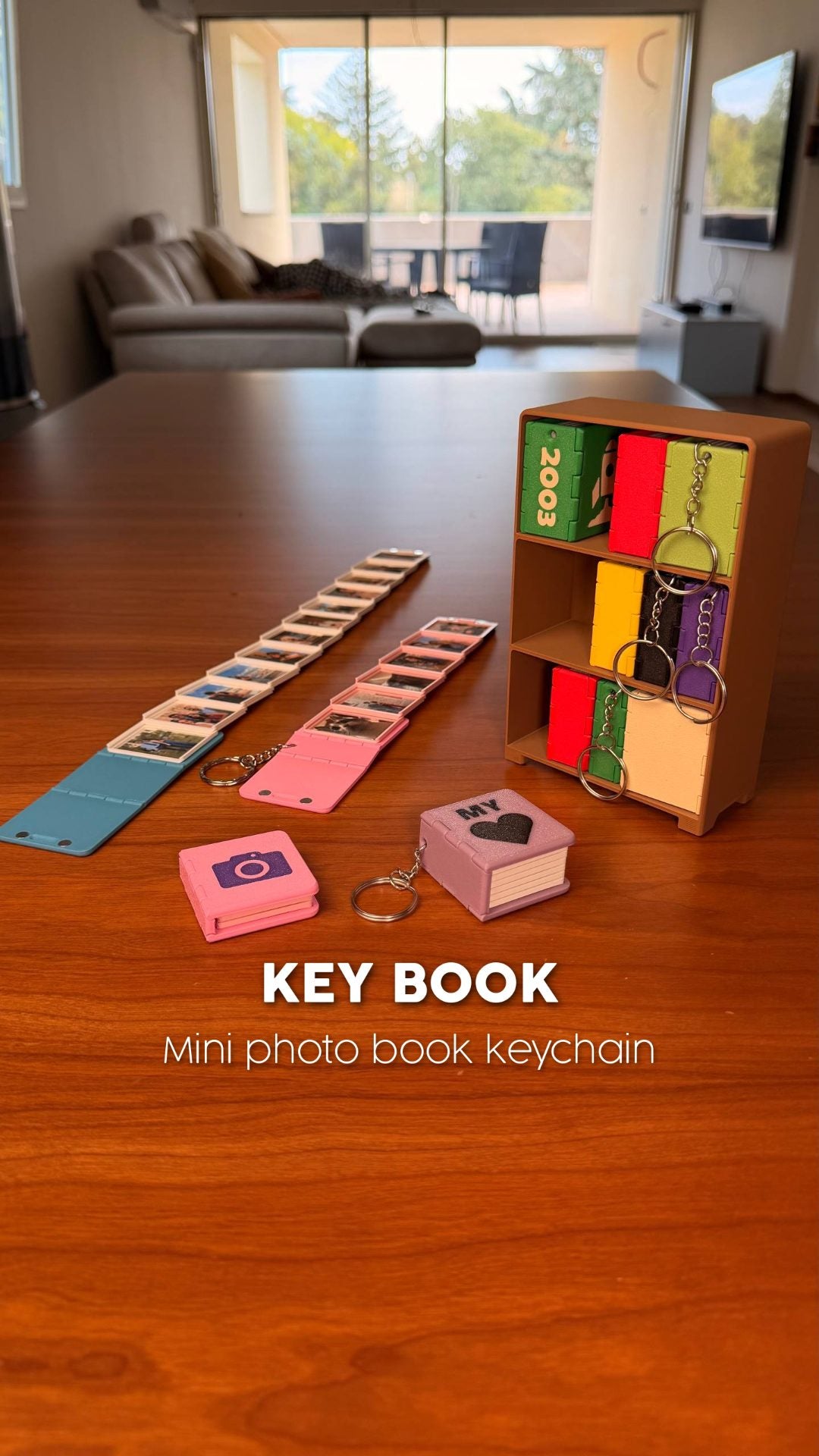 KEY BOOK | MINI PHOTO BOOK KEYCHAIN