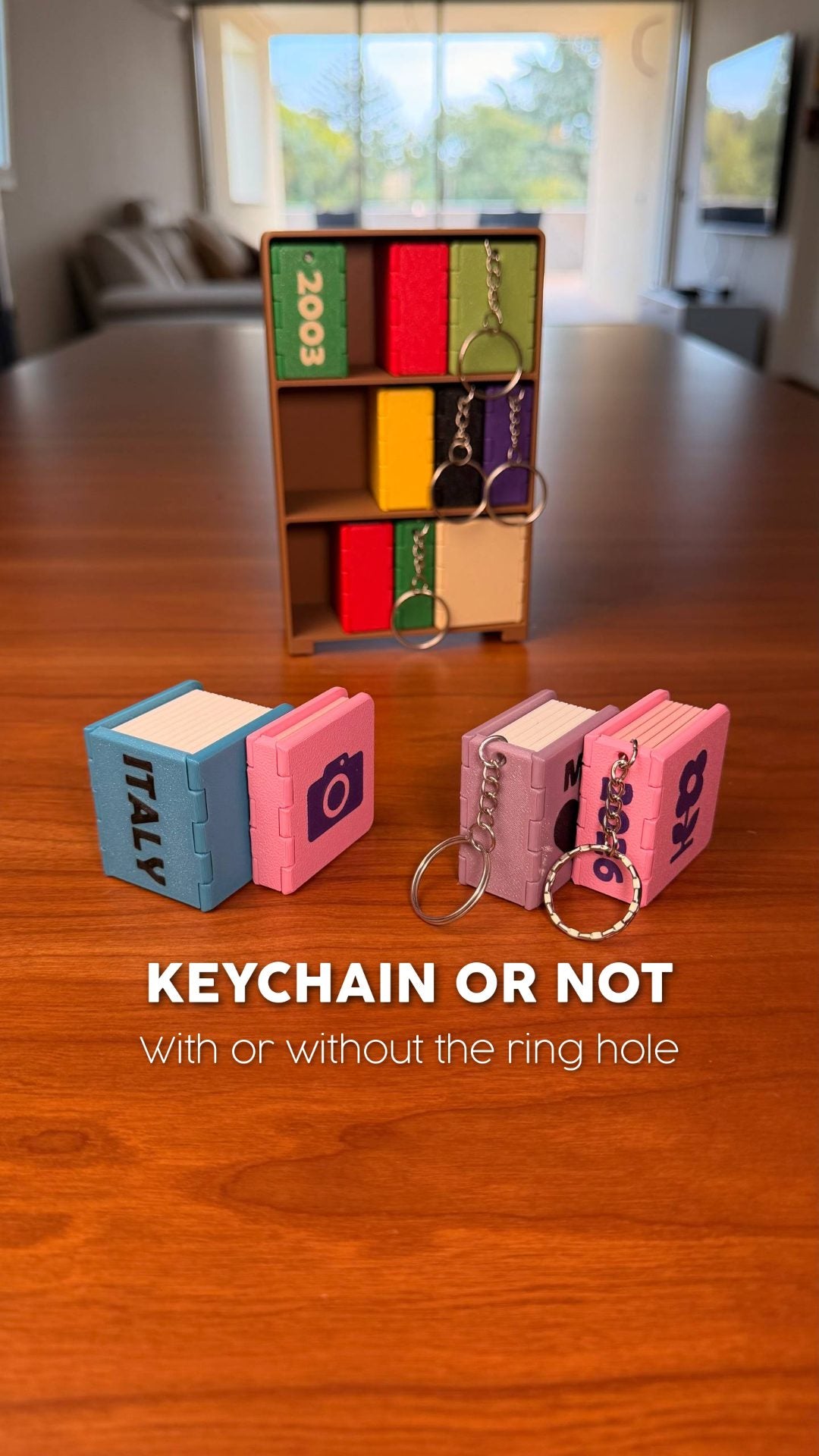 KEY BOOK | MINI PHOTO BOOK KEYCHAIN