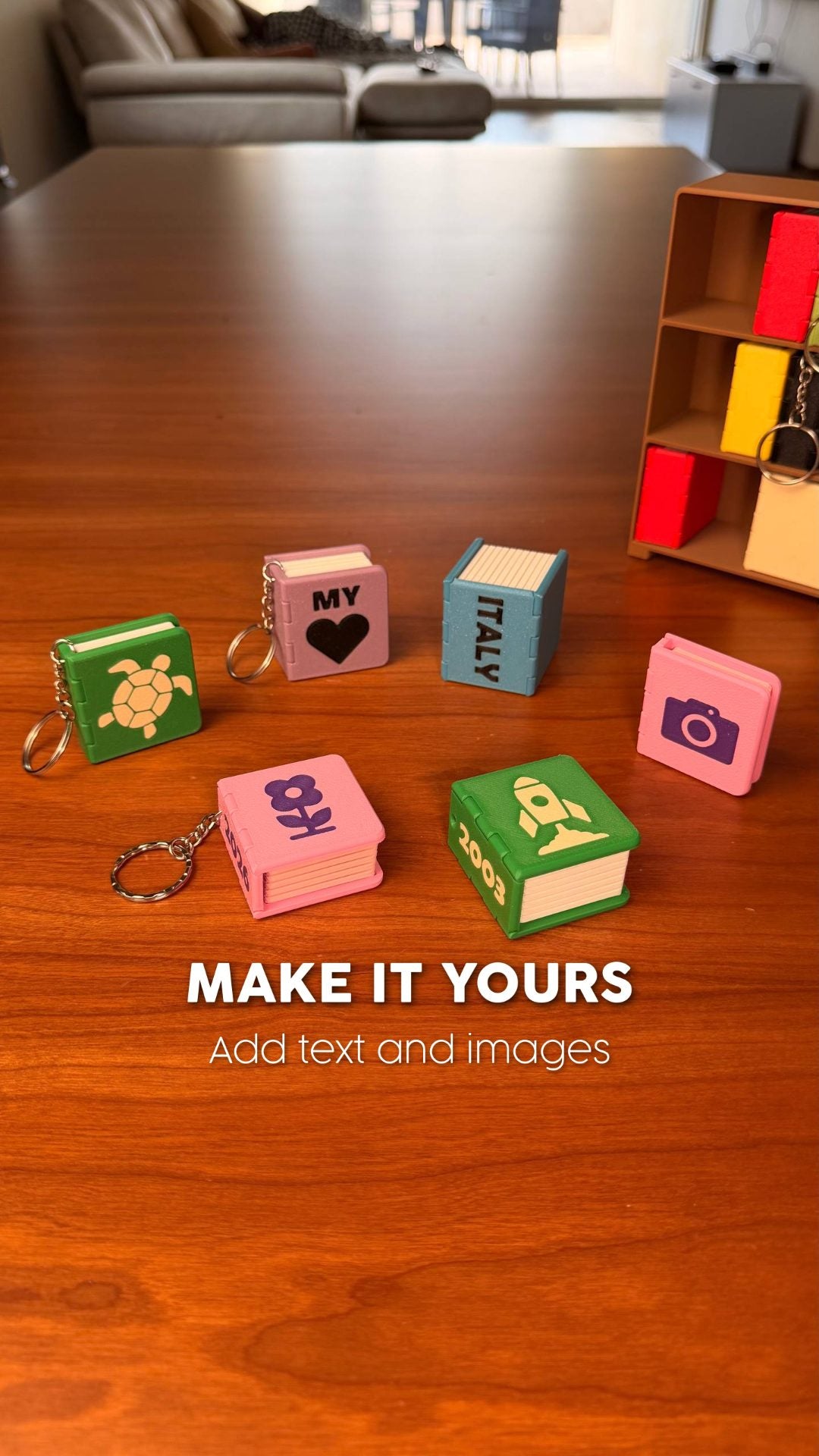KEY BOOK | MINI PHOTO BOOK KEYCHAIN