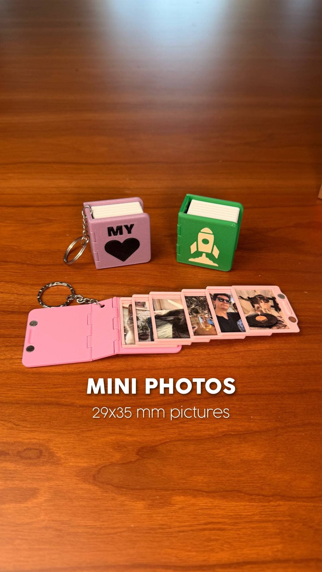 KEY BOOK | MINI PHOTO BOOK KEYCHAIN