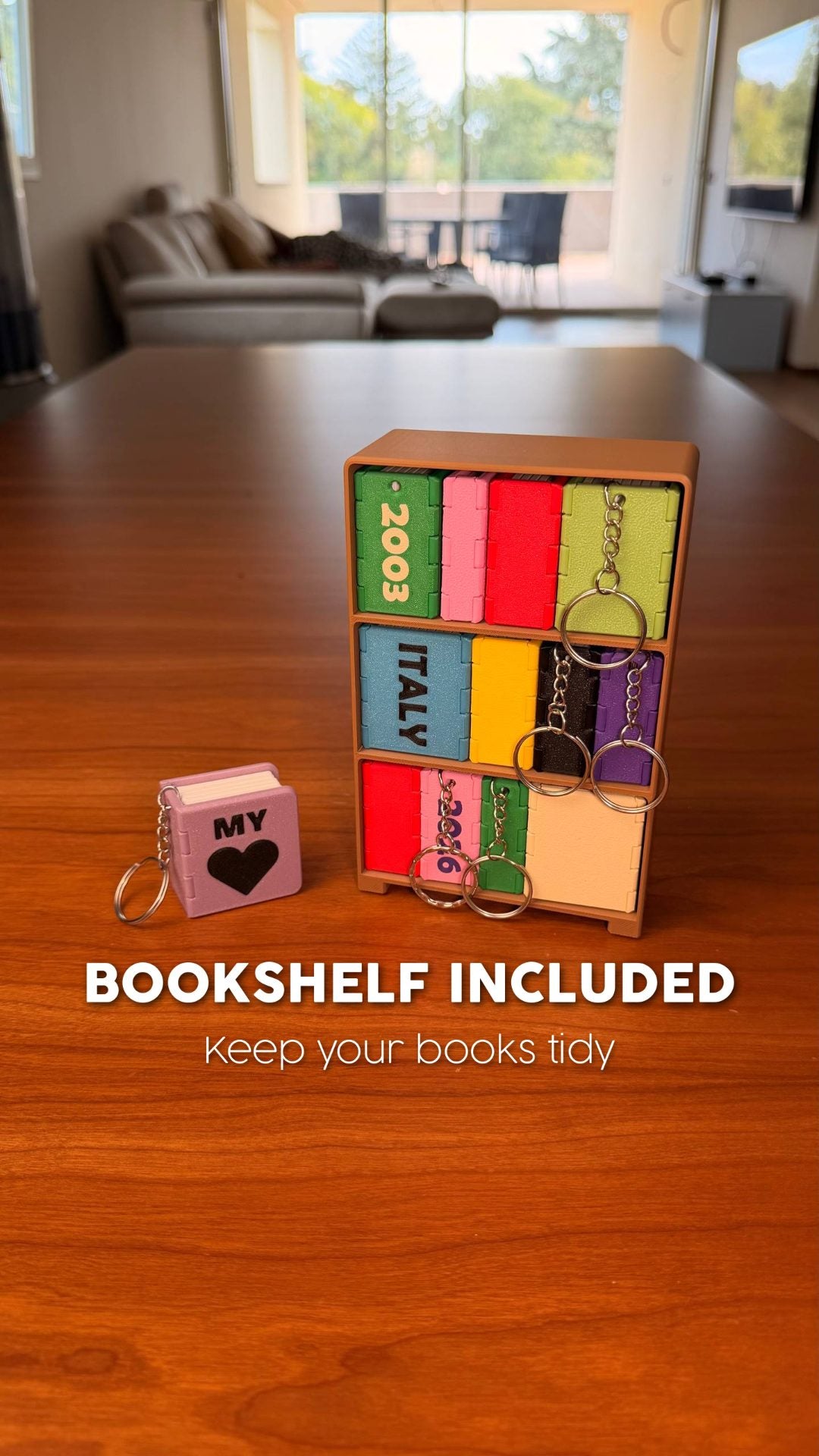 KEY BOOK | MINI PHOTO BOOK KEYCHAIN