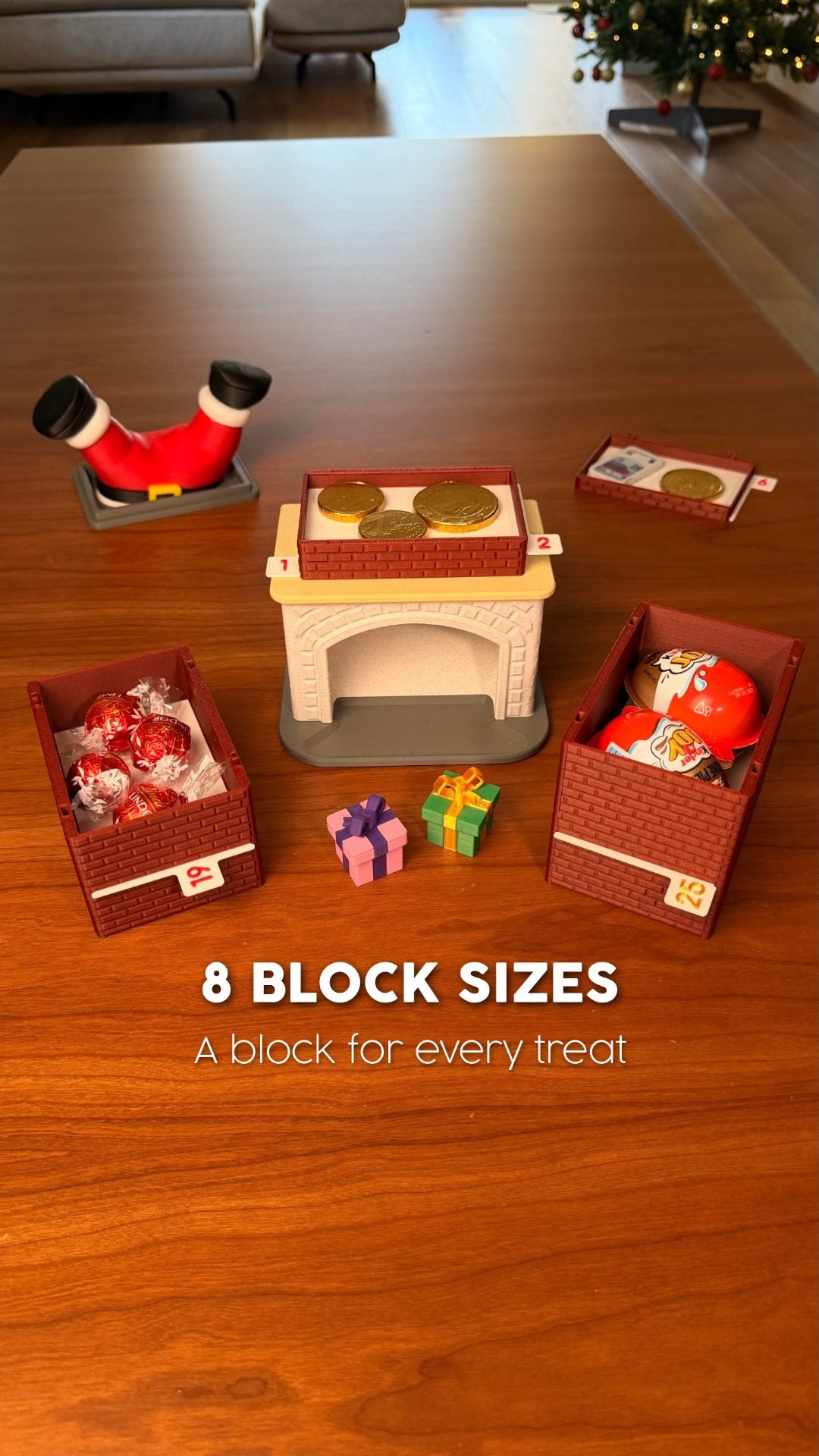 CHIMNEY DROP | MODULAR CANDY
ADVENT CALENDAR