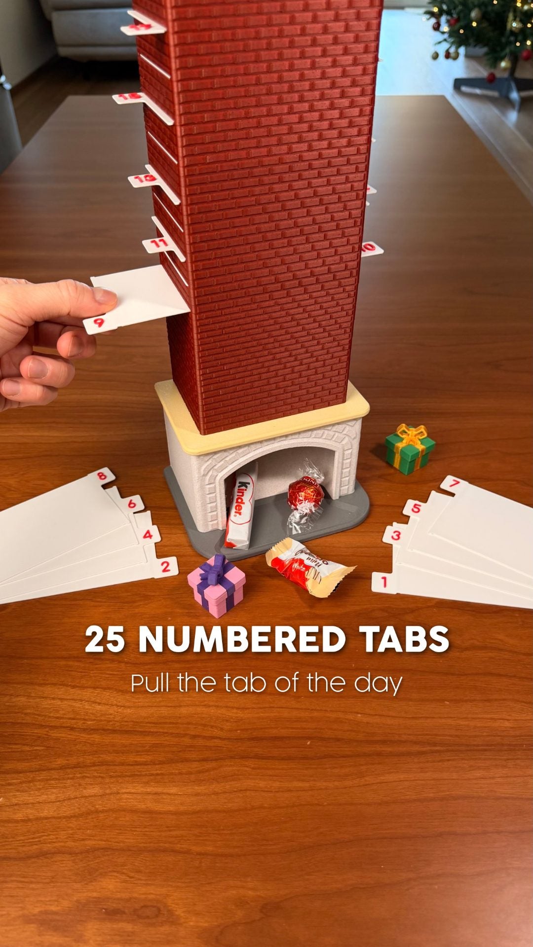 CHIMNEY DROP | MODULAR CANDY
ADVENT CALENDAR