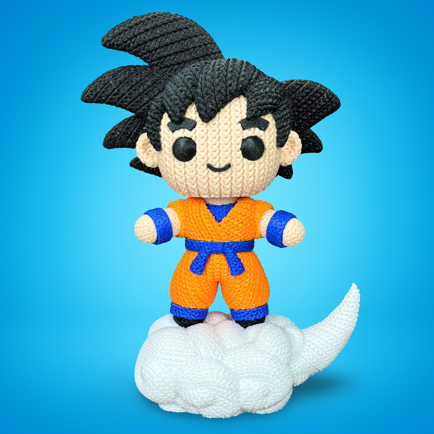 Goku tejido a crochet