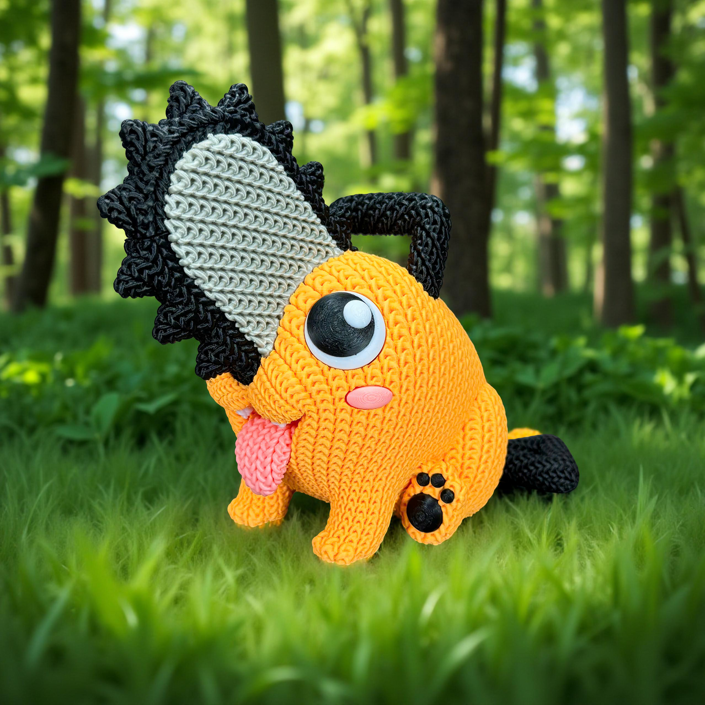 Pochita Knitted Crochet