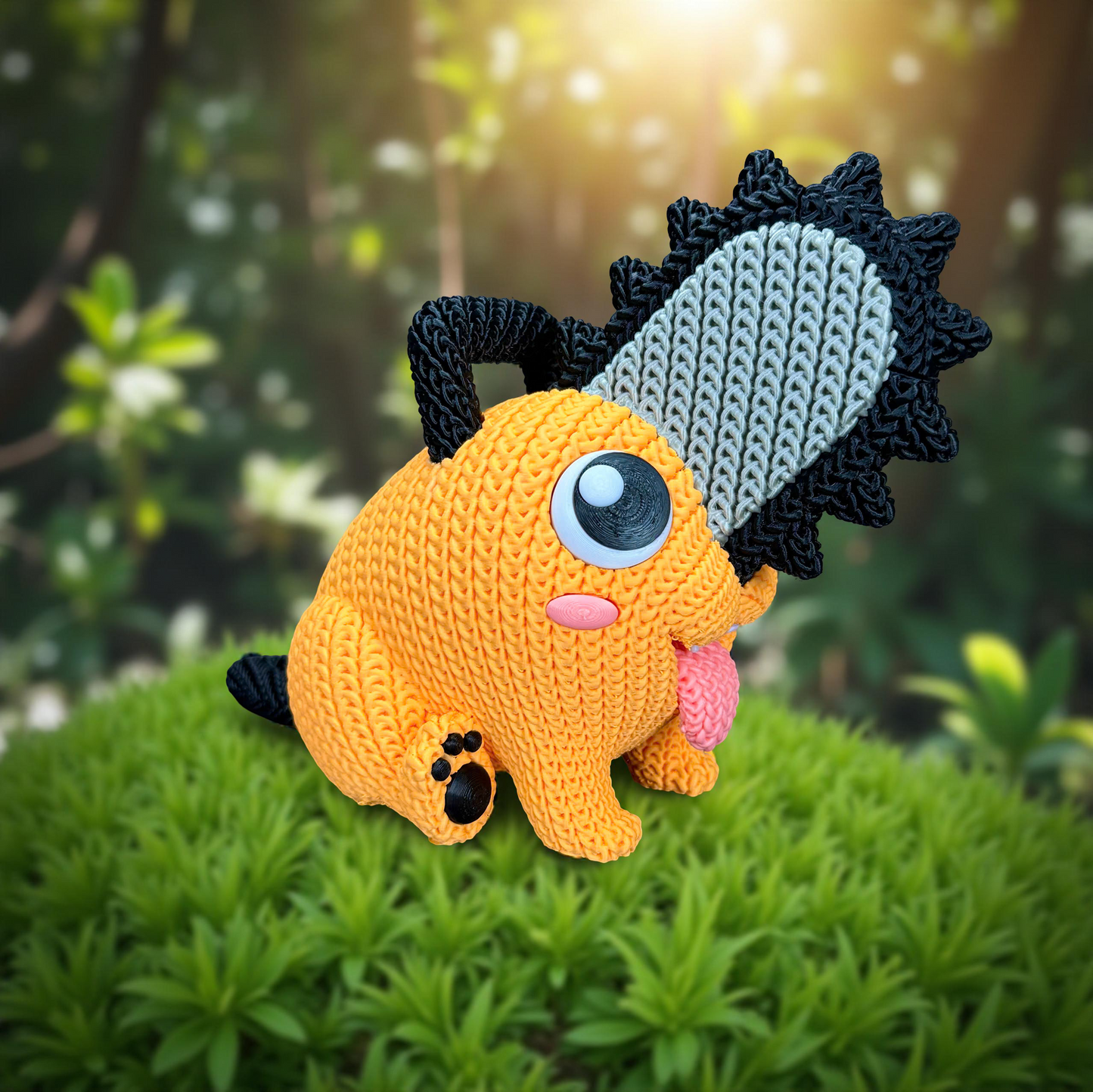 Pochita Knitted Crochet
