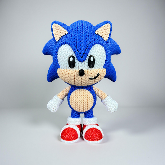 Sonic knitted crochet