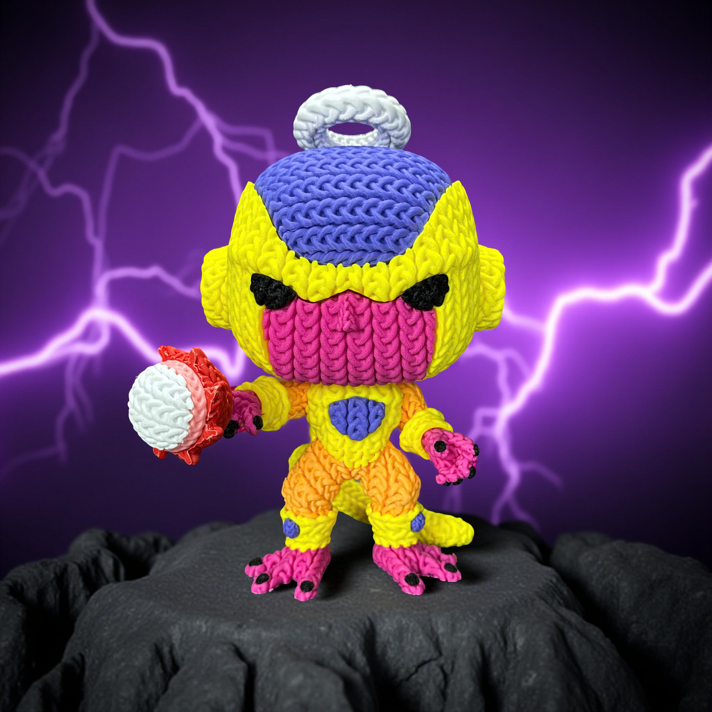 Golden Frieza Knitted