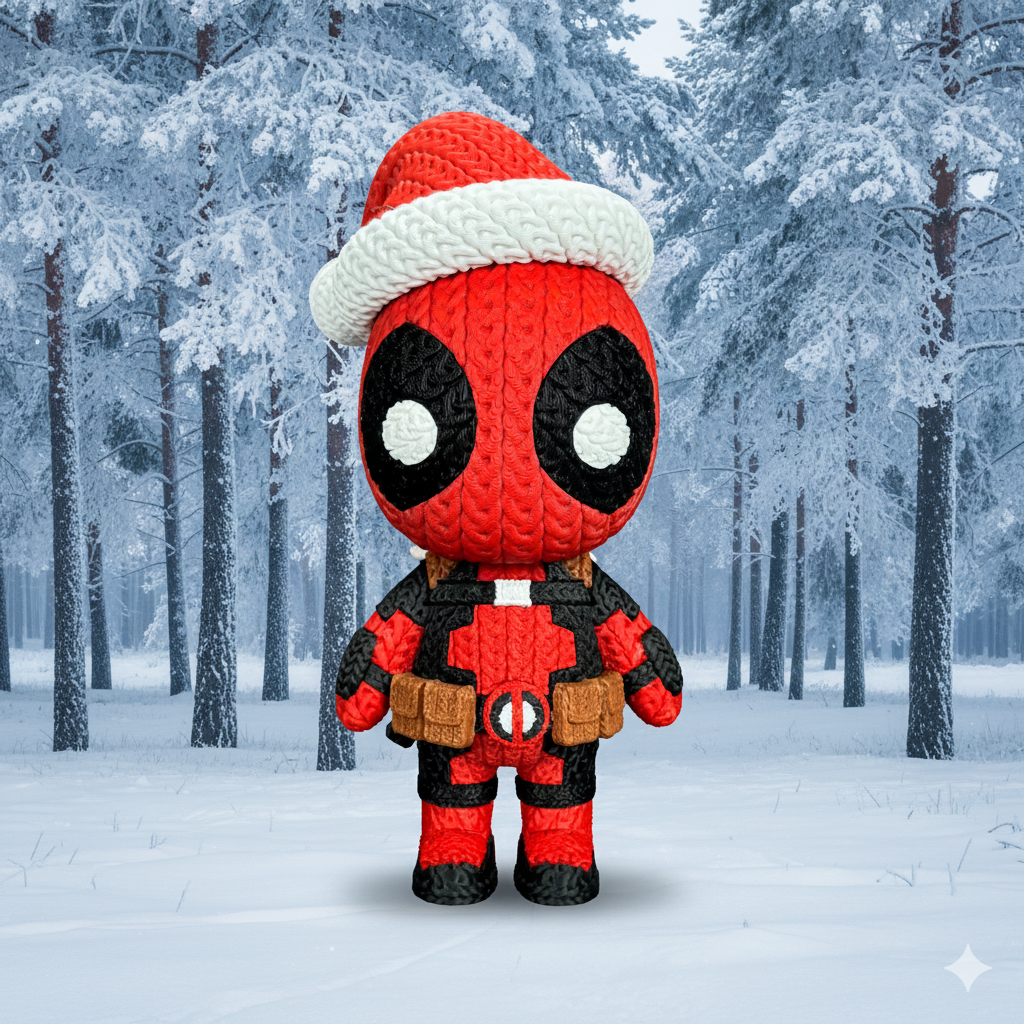 Deadpool Knitted
