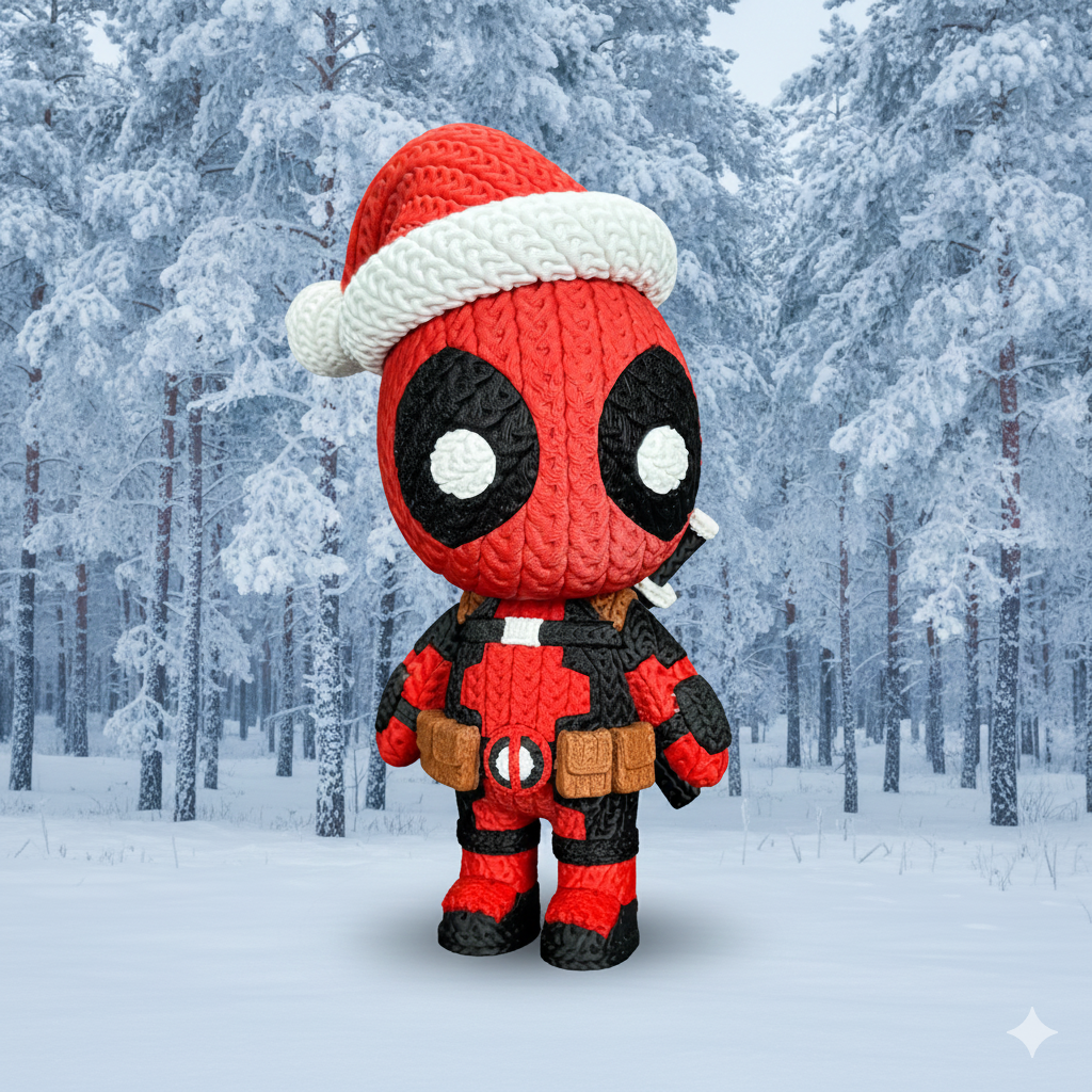 Deadpool Knitted