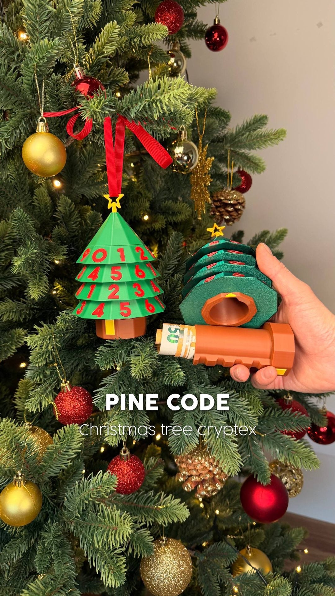 PINE CODE | Christmas Tree Cryptex
