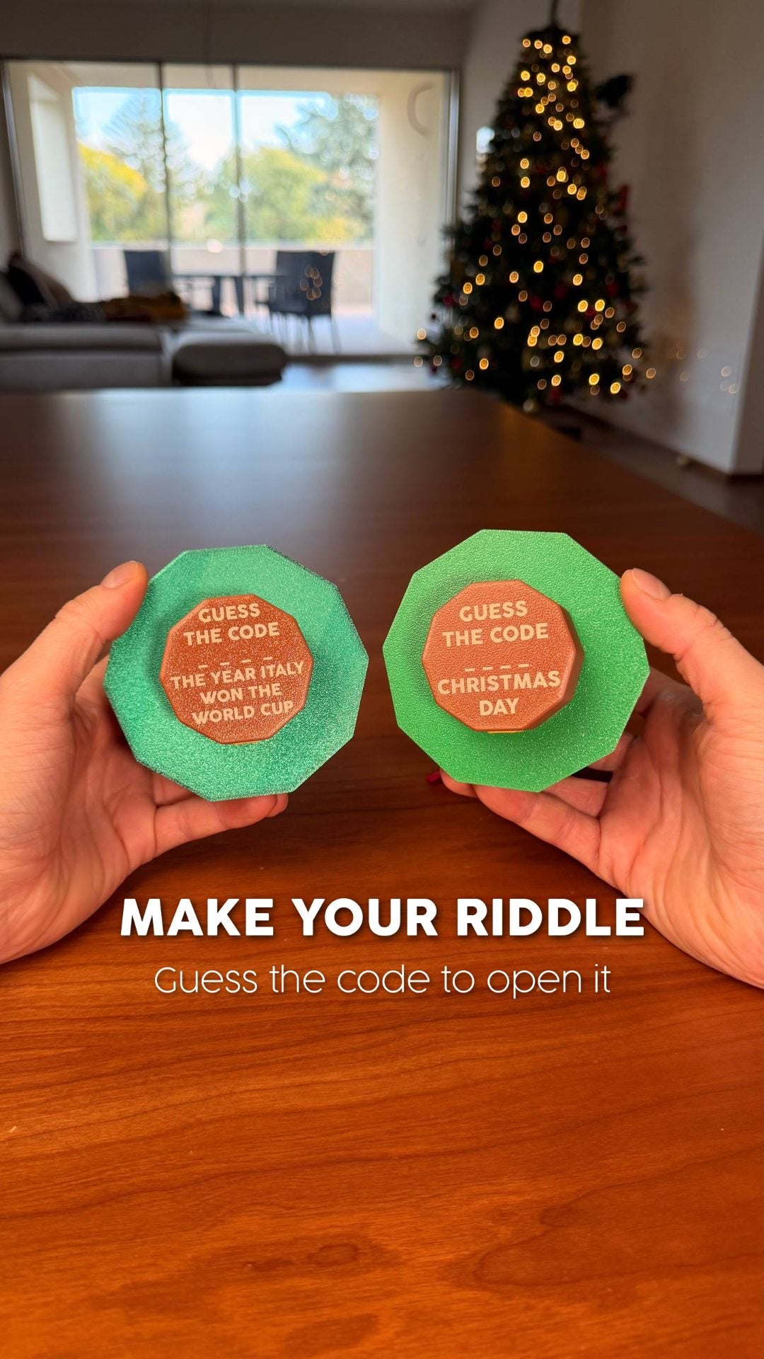 PINE CODE | Christmas Tree Cryptex